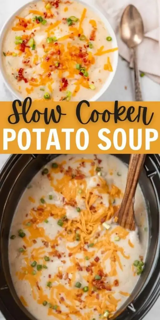 Easy Crock Pot Potato Soup – Creamy Comfort Dinner
